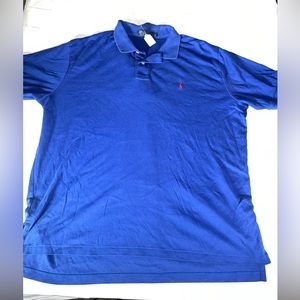 Blue Ralph Lauren Polo Shirt. Size XL